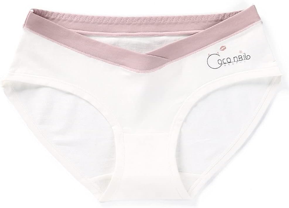 SMZ Maternity underwear pure cotton low-waist women's pregnant breathable maternity large size briefs