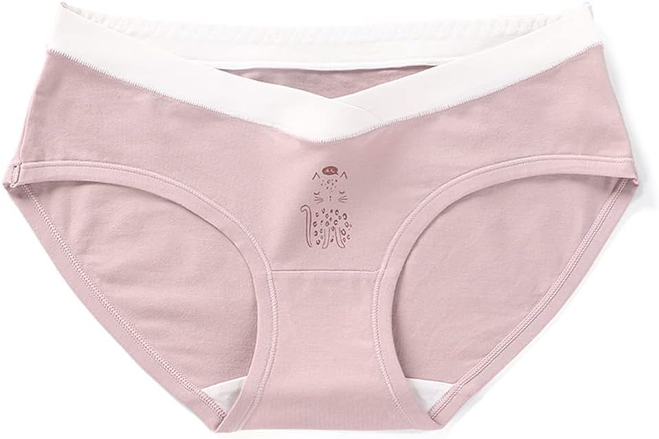 SMZ Maternity underwear pure cotton low-waist women's pregnant breathable maternity large size briefs