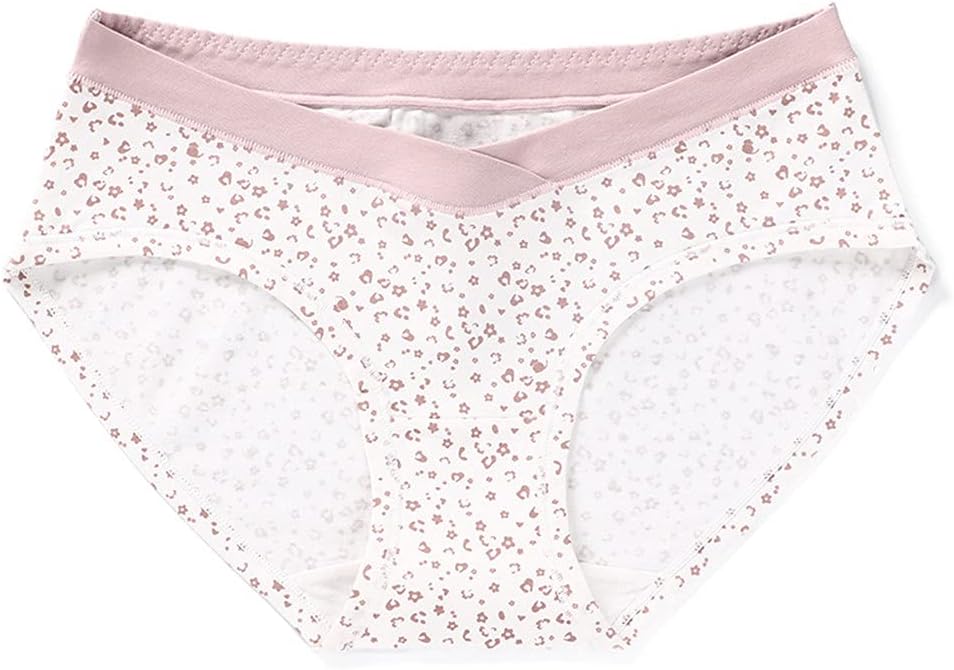 SMZ Maternity underwear pure cotton low-waist women's pregnant breathable maternity large size briefs