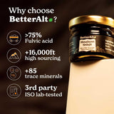 Pure Himalayan Shilajit Resin High Potency for Men & Women| 75 Servings for Energy Boost & Immune Support, 85+ Trace Minerals, 75%+ Fulvic Acid, with Lab Test Report,400mg