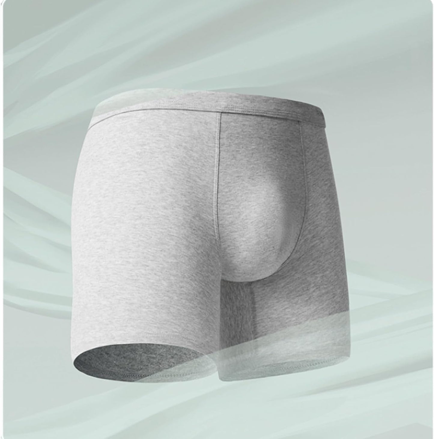 SMZ Men's Boxer Brief Underwear Cotton Sports Boxers Shorts Sexy U Convex Pouch Pocket Underpants