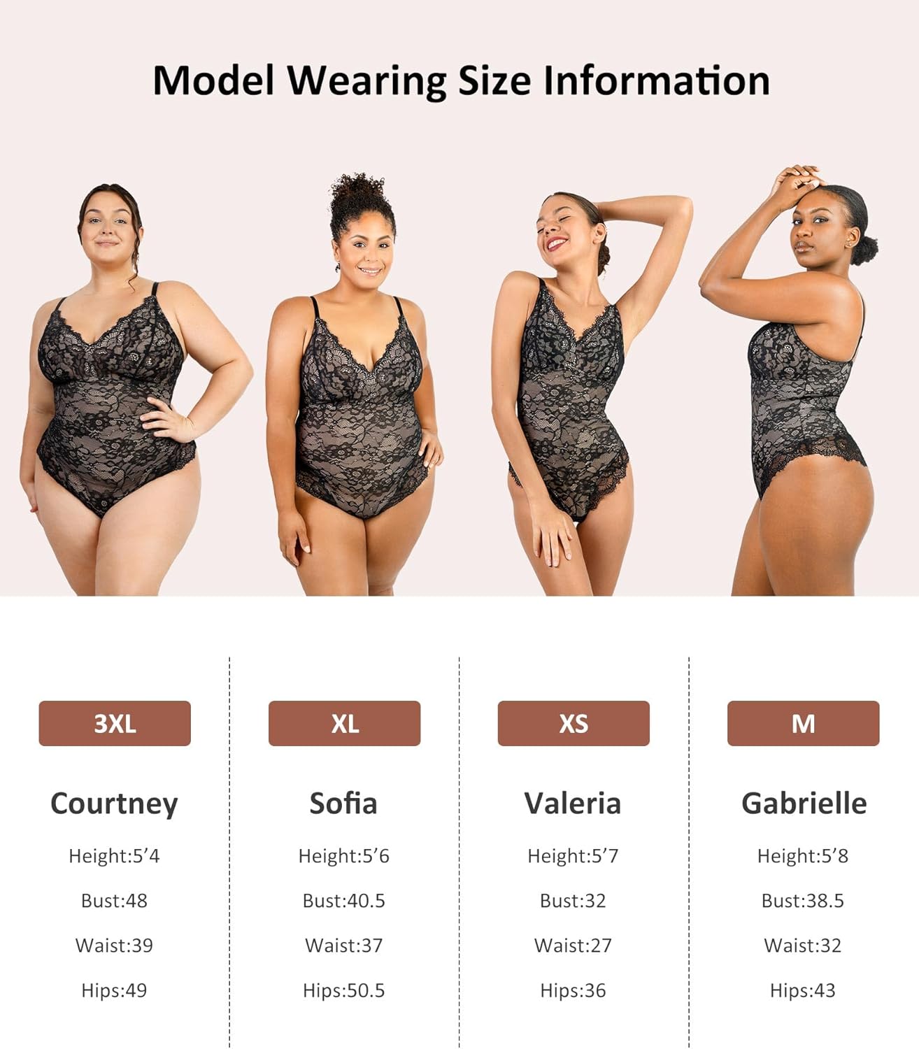 Shapewear Bodysuits for Women Lace Shapewear Tummy Control V-Neck Sleeveless Bodysuit Tops Jumpsuit