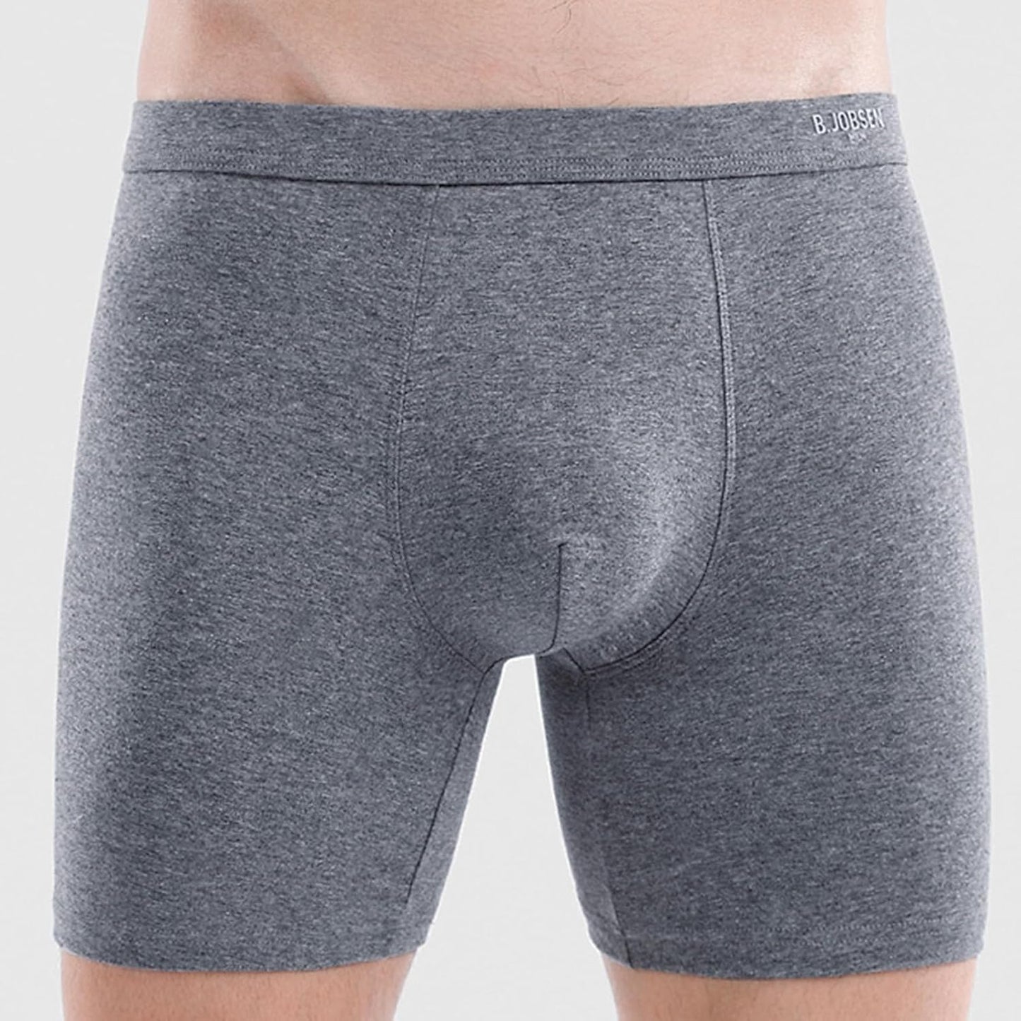 SMZ Men's Boxer Brief Underwear Cotton Sports Boxers Shorts Sexy U Convex Pouch Pocket Underpants