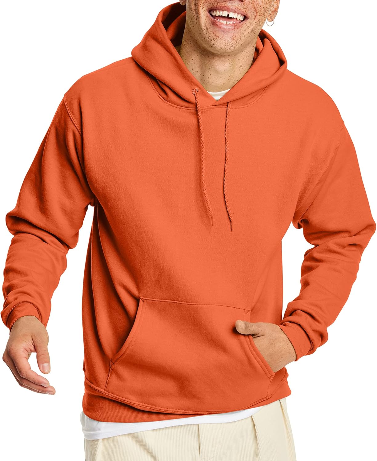 Men's Hoodie, EcoSmart Fleece Hoodie, Hooded Sweatshirt for Men