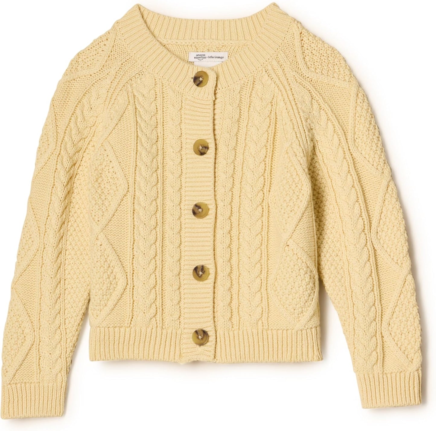 Unisex Toddlers and Babies' Fisherman Cardigan Sweater