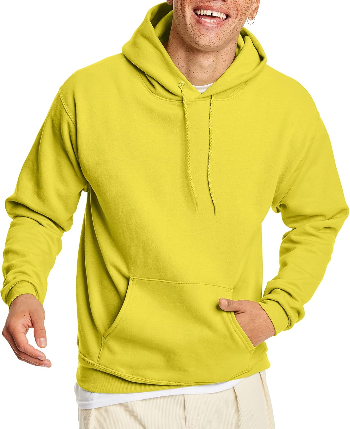 Men's Hoodie, EcoSmart Fleece Hoodie, Hooded Sweatshirt for Men