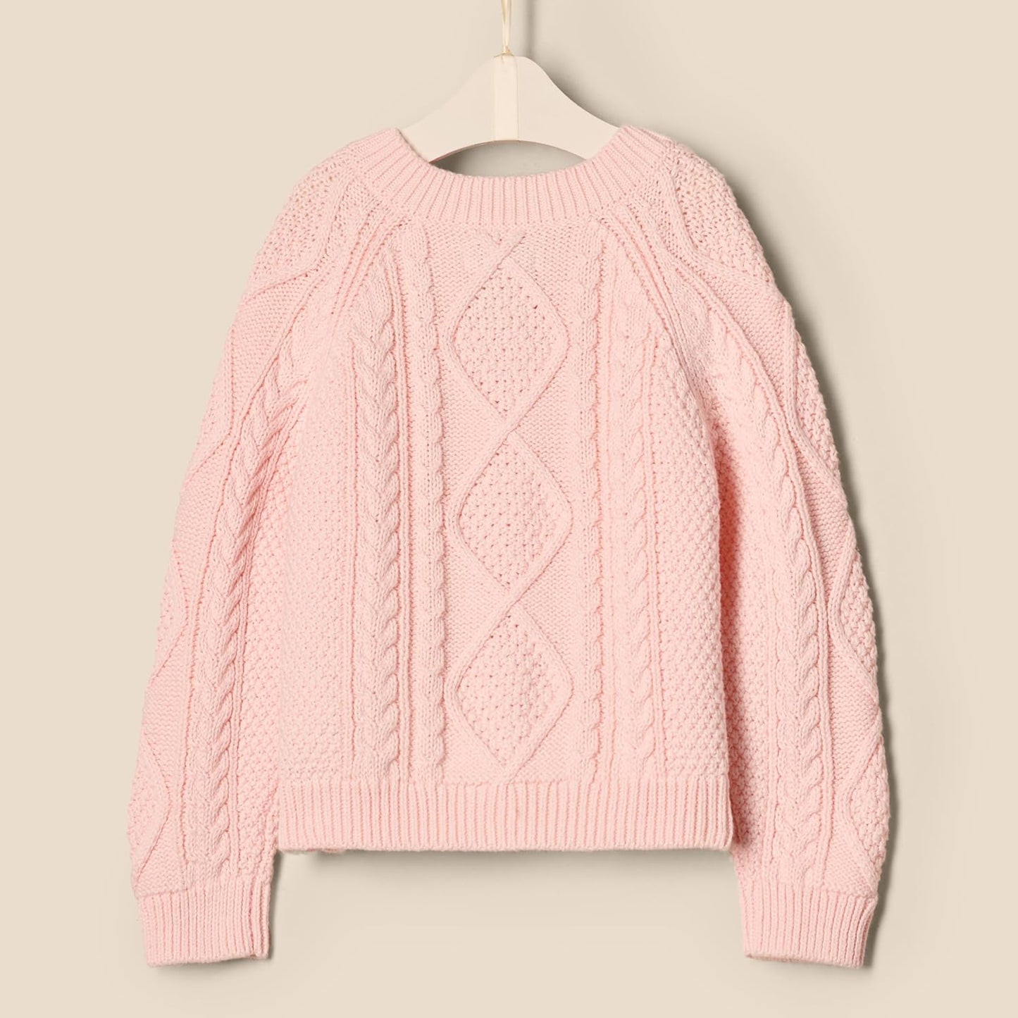 Unisex Toddlers and Babies' Fisherman Cardigan Sweater