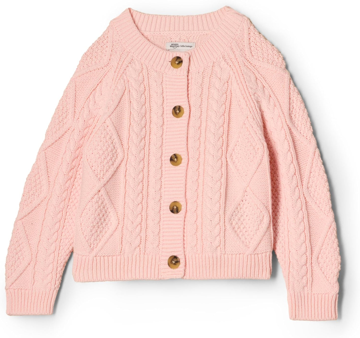 Unisex Toddlers and Babies' Fisherman Cardigan Sweater