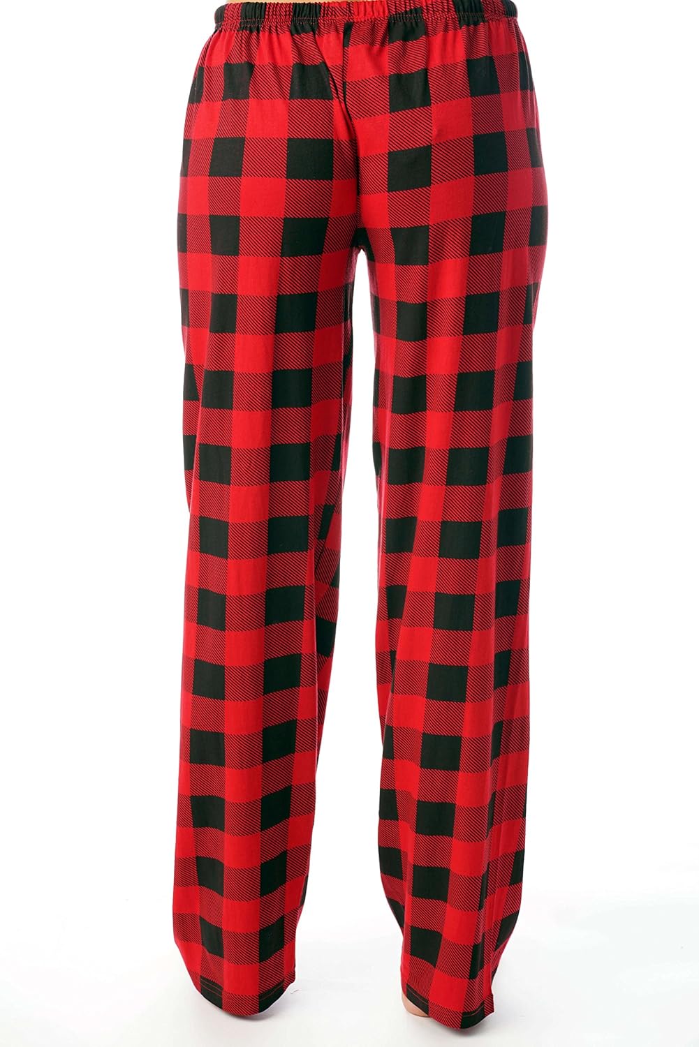 SMZ Women Buffalo Plaid Pajama Pants