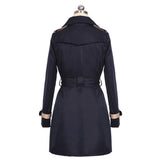 Turn down Collar  Slim Long Women's Trench Coats