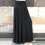 Women Long Maxi Pleated Skirt