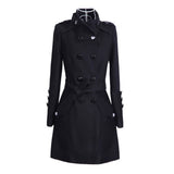 Slim Fit Europe Style Women's Trench Coats