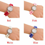 Women's New Pearl Beads Watch