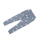 Women Printed Star Casual Long Trousers Fashion Sweatpants