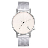Women's Minimalist silicone Mesh Simple Watch