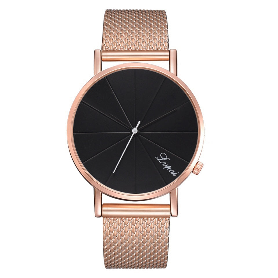 Women's Minimalist silicone Mesh Simple Watch