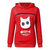 Women's Carry Cat Breathable Pullover sweatshirts