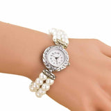 Women's New Pearl Beads Watch