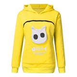 Women's Carry Cat Breathable Pullover sweatshirts